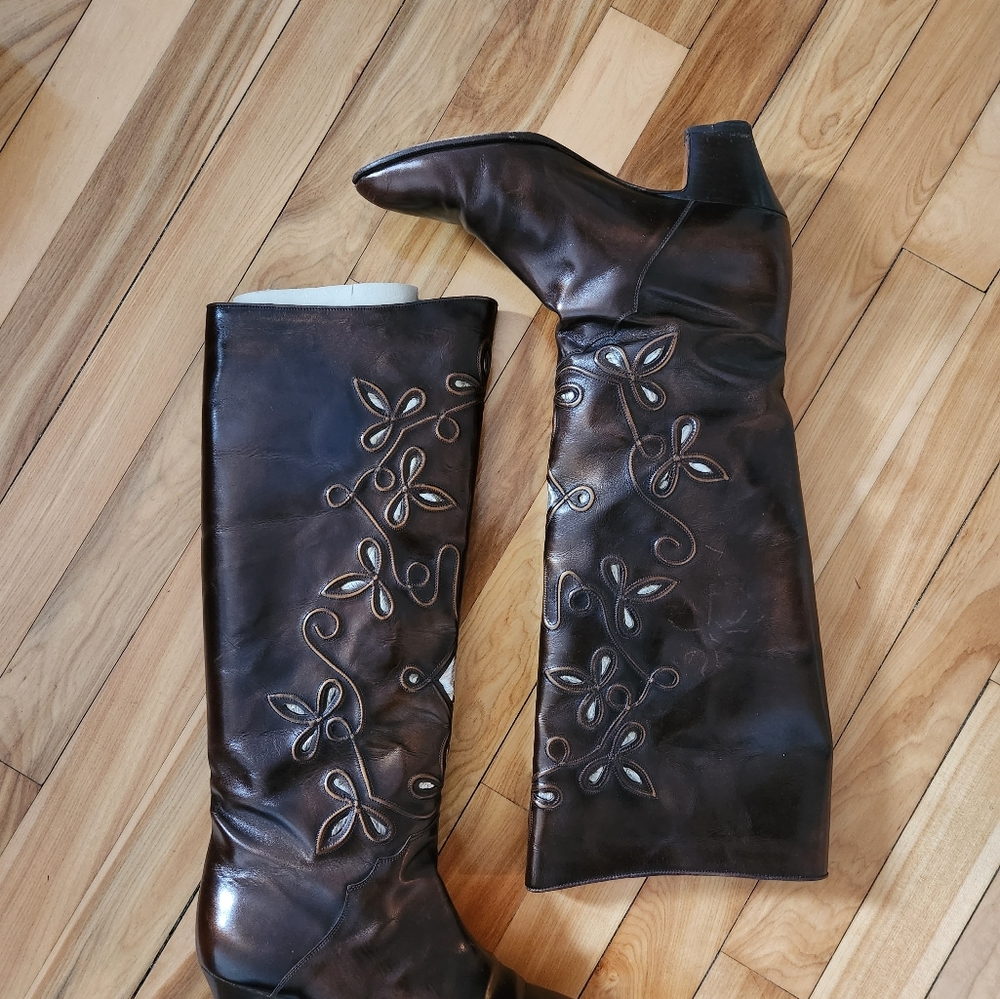 Vintage Botticelli Boots - Size 38